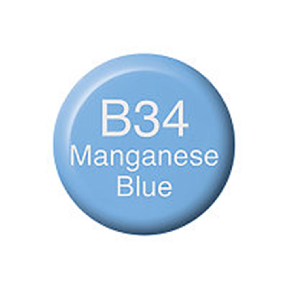 Copic, Ink Refill, 12ml, B34, Manganese Blue